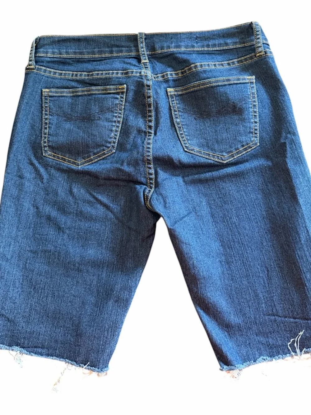 GAP 1969 Women's Dark Blue Boyfriend Denim Bermuda Shorts size 10/30